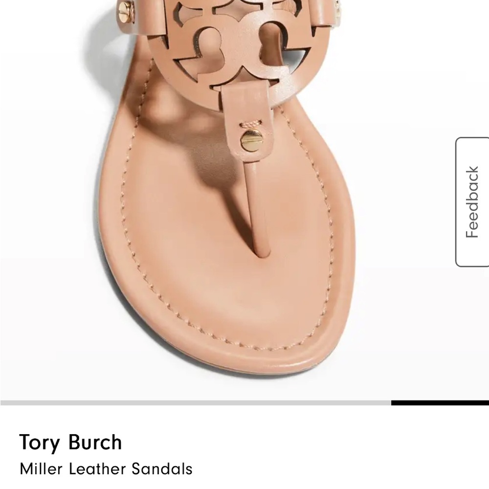 Tory Burch : Miller Leather Sandals